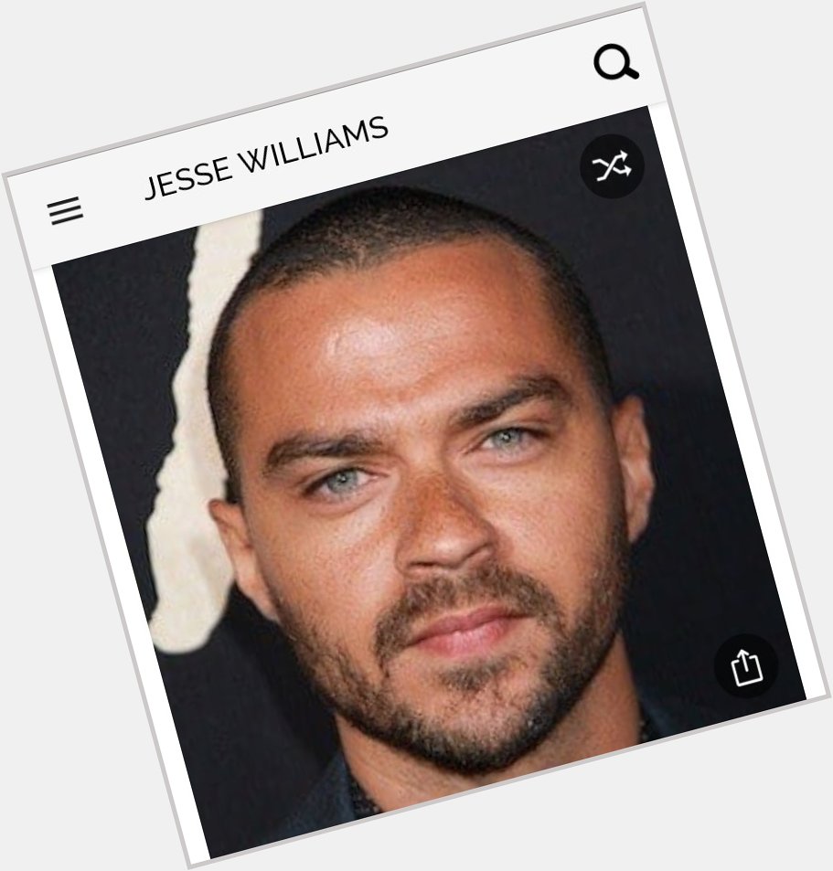 Happy birthday to this great actor. Happy birthday to Jesse Williams 