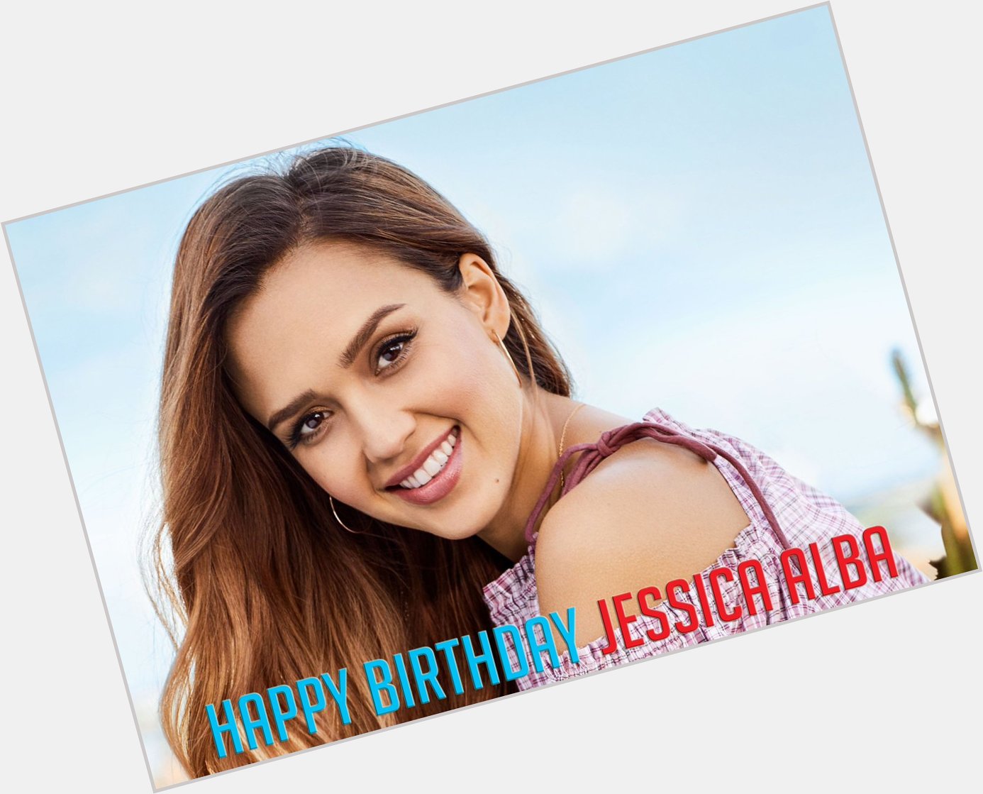 Indywood wishing a Happy Birthday to Jessica Alba!! Stay Blessed...   