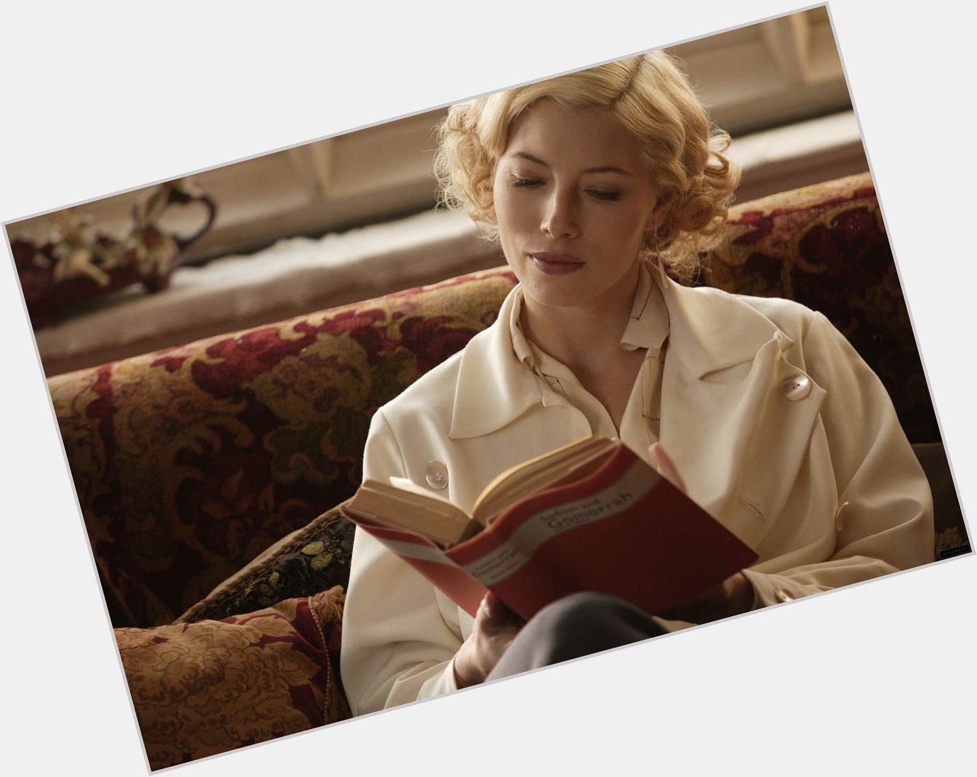 Happy Birthday To Jessica Biel! Here she is reading in the 2008 film Easy Virtue. 