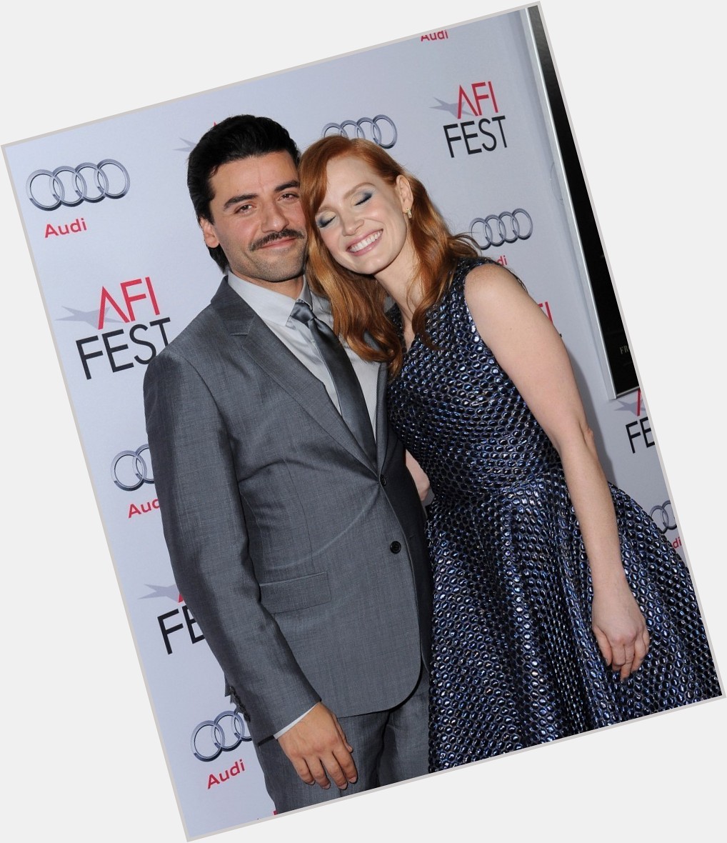 Jessica Chastain and Oscar Isaac are always the cutest together. Happy birthday Oscar <3 