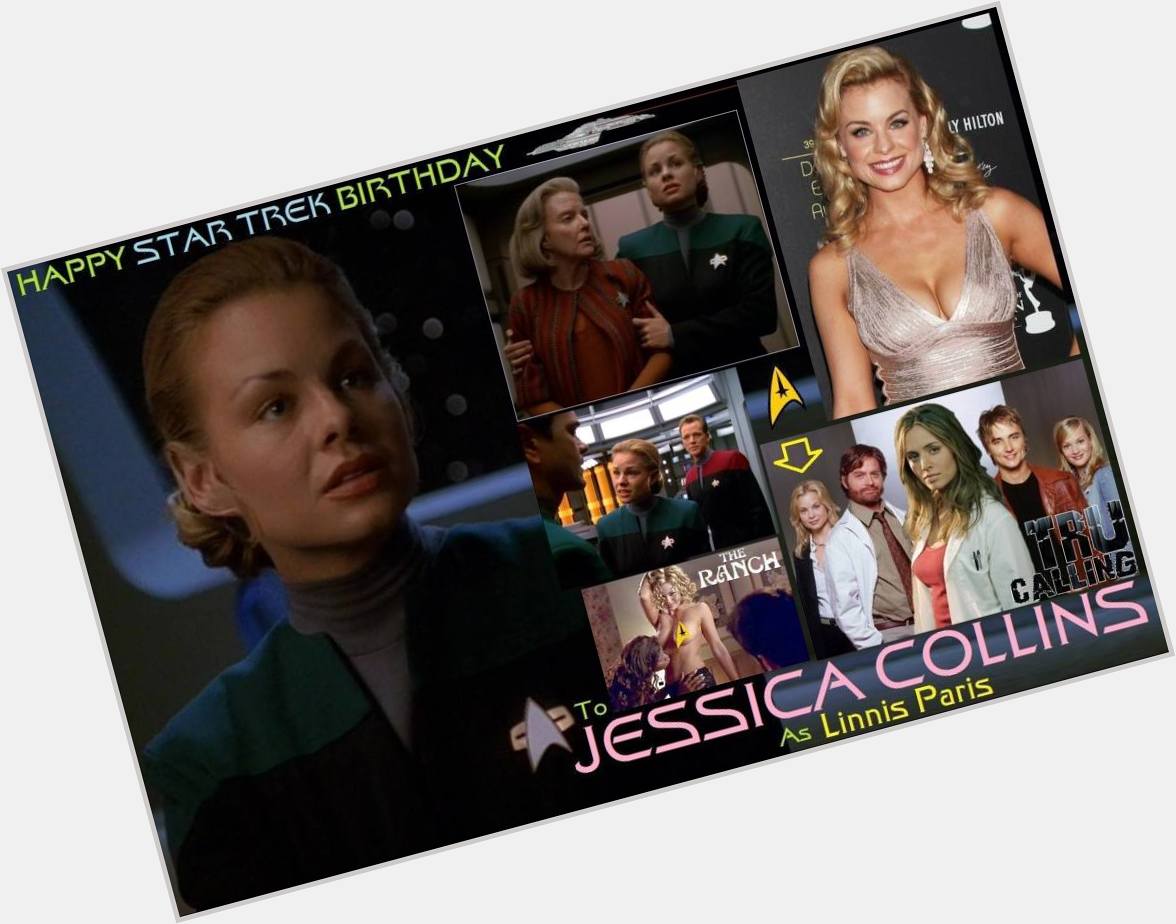 Happy birthday Jessica Collins, born April 1, 1971.  