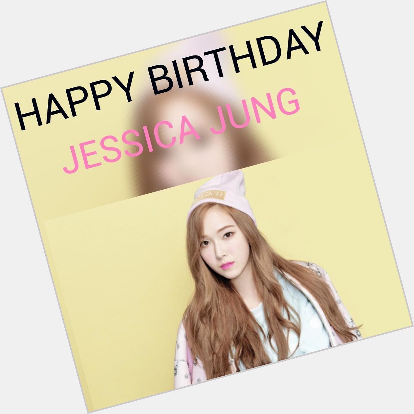 To the great Jessica Jung, HAPPY BIRTHDAY! Iloveyou so much.    