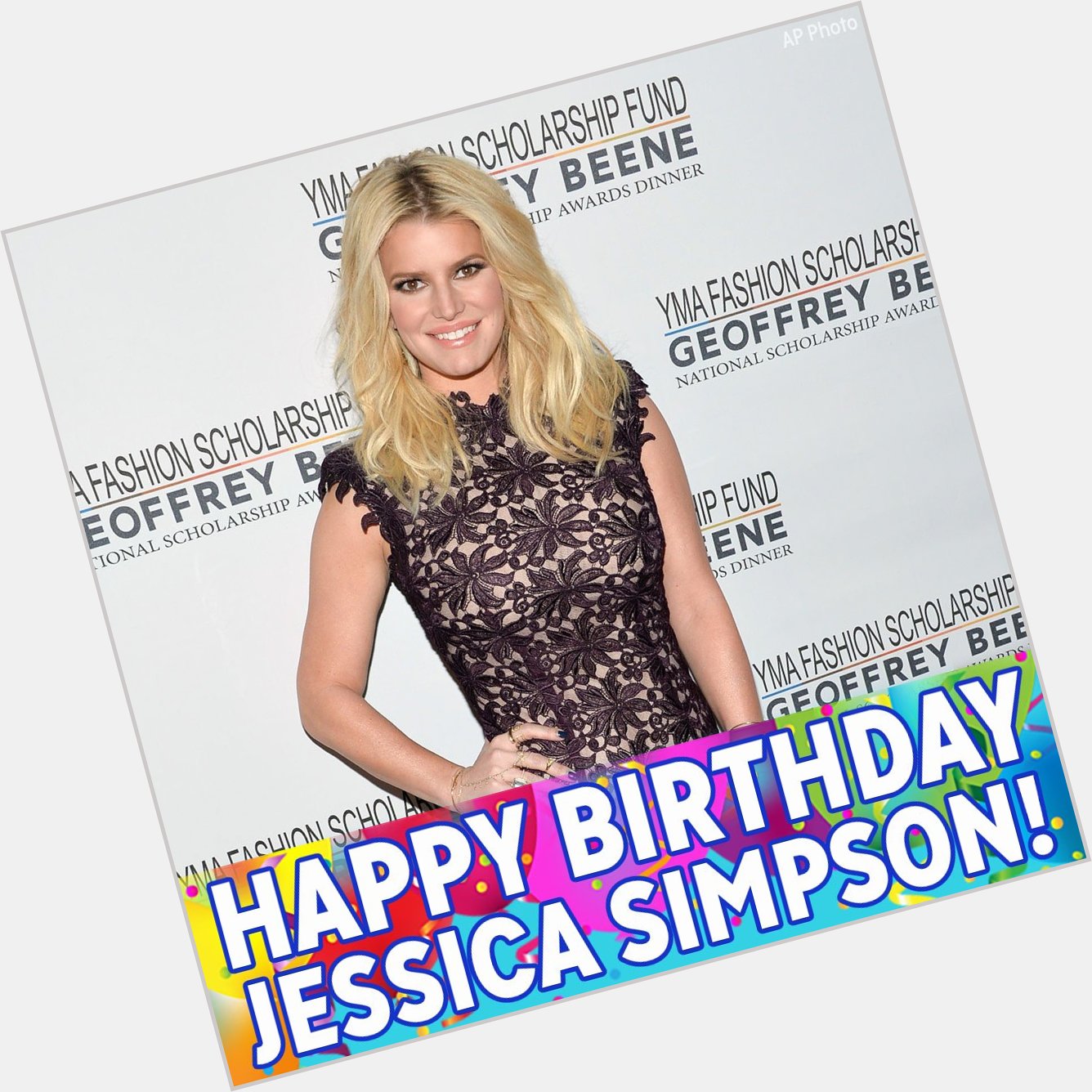 Happy birthday to singer, actress and fashion designer Jessica Simpson! 