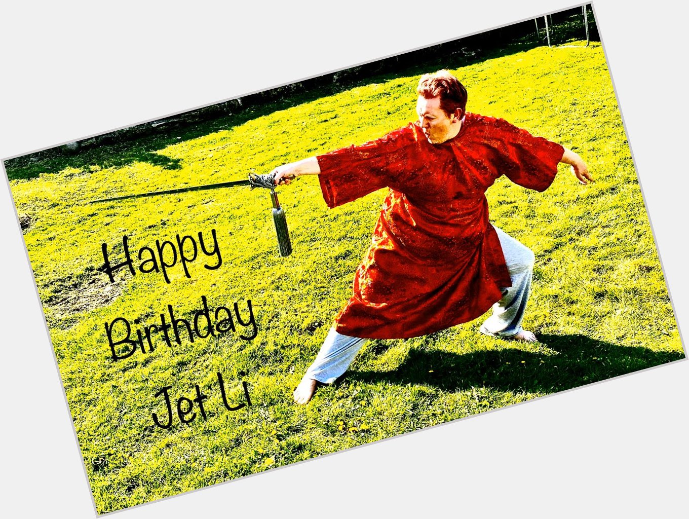 Quarantine Look 25 - Happy Birthday Jet Li 