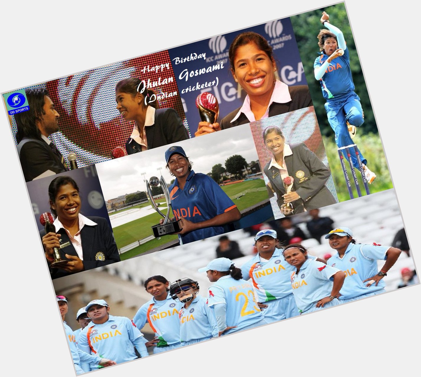 DD Sports wishes the  team Jhulan Goswami a very Happy Birthday   
