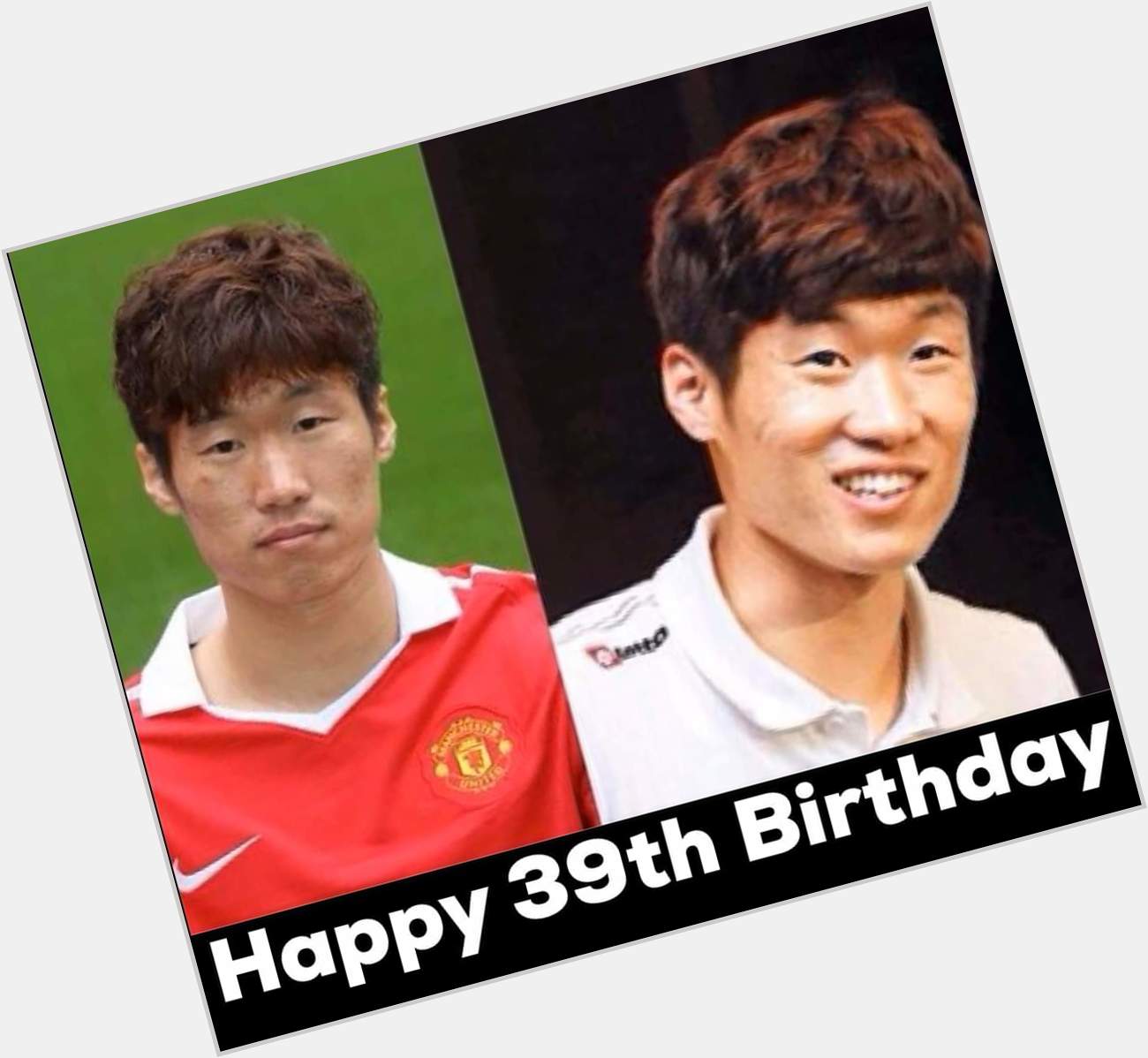Happy 39th Birthday Ex United Player Ji sung Park 