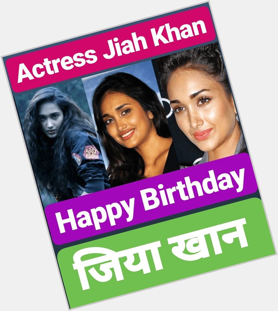 Happy Birthday Jiah Khan         