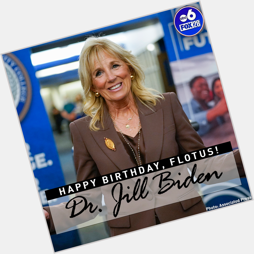 Happy 70th Birthday to our nation\s First Lady Dr. Jill Biden!    