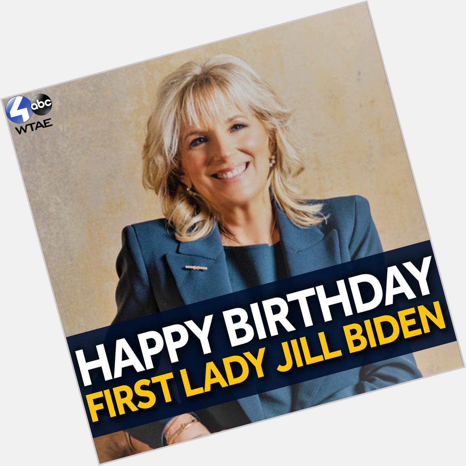Happy birthday to the first lady! Dr. Jill Biden turns 71 today. 