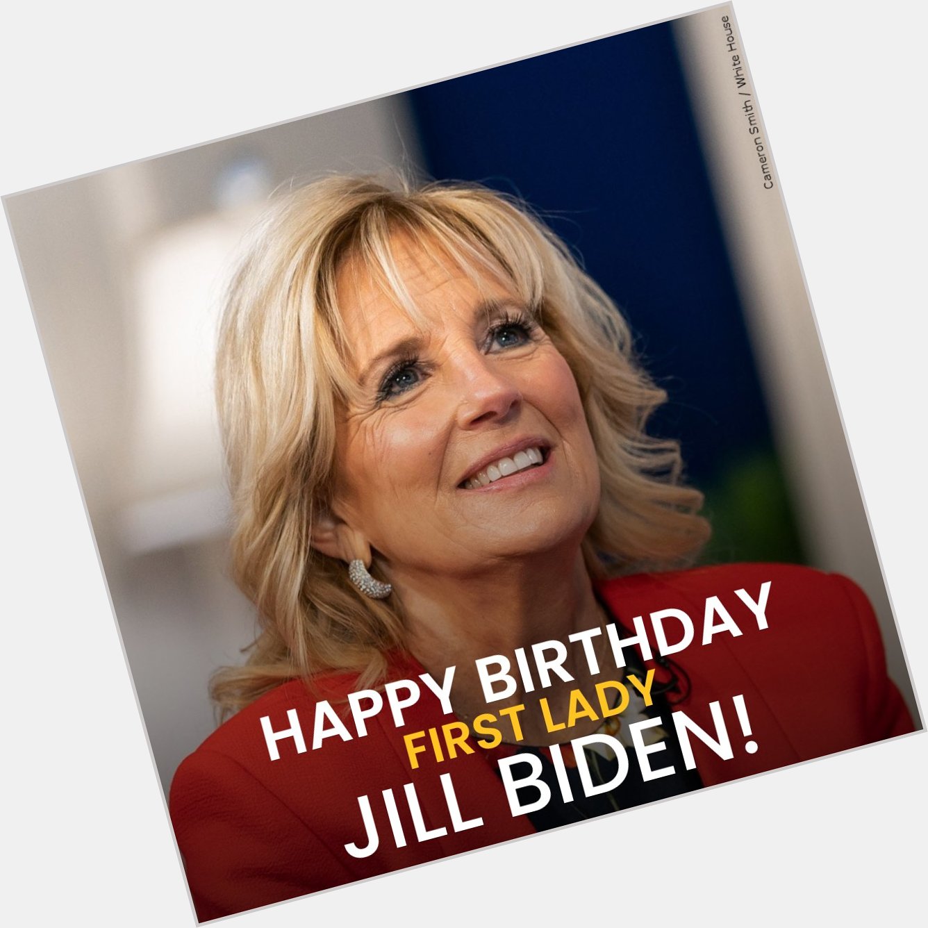 Happy 72nd birthday to First Lady Dr. Jill Biden! 