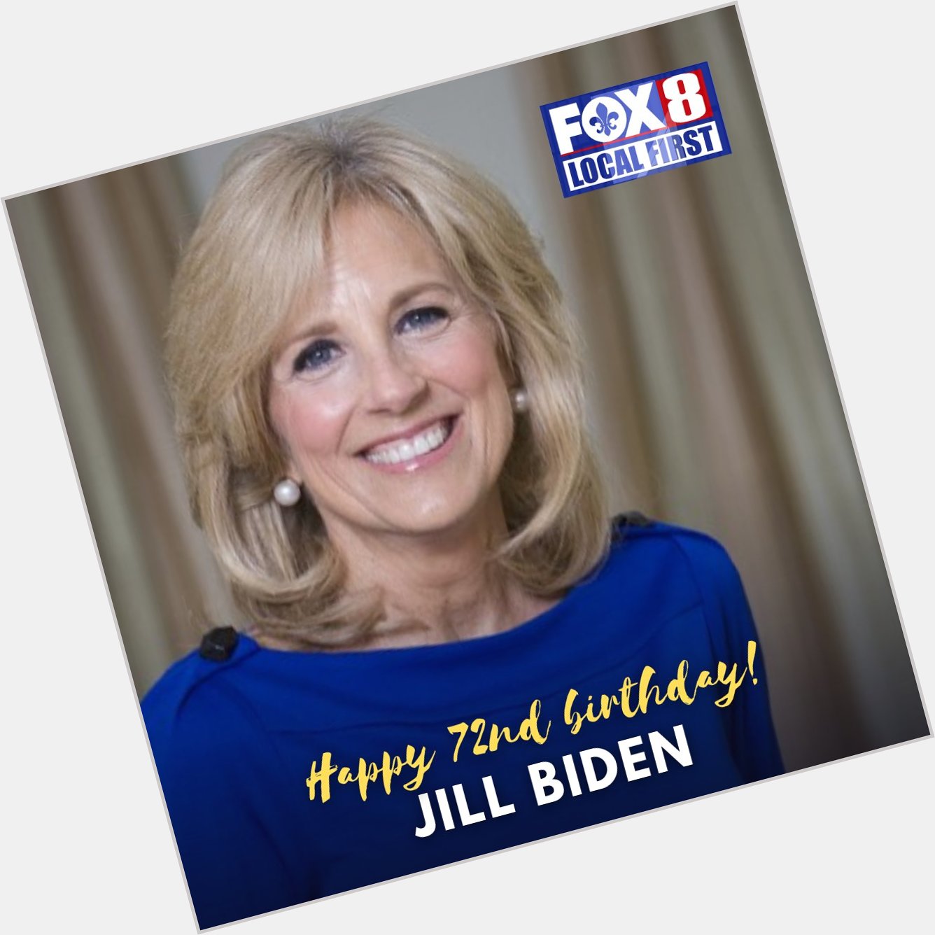 Happy birthday to Dr. Jill Biden! The First Lady turned 72 on Saturday! 