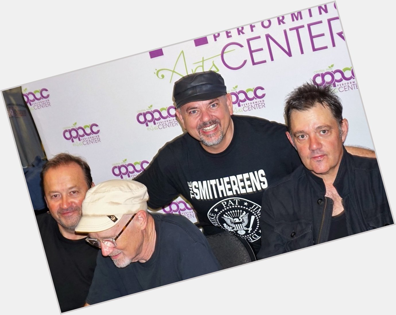 Happy Birthday to Smithereens guitarist Jim Babjak (left). 