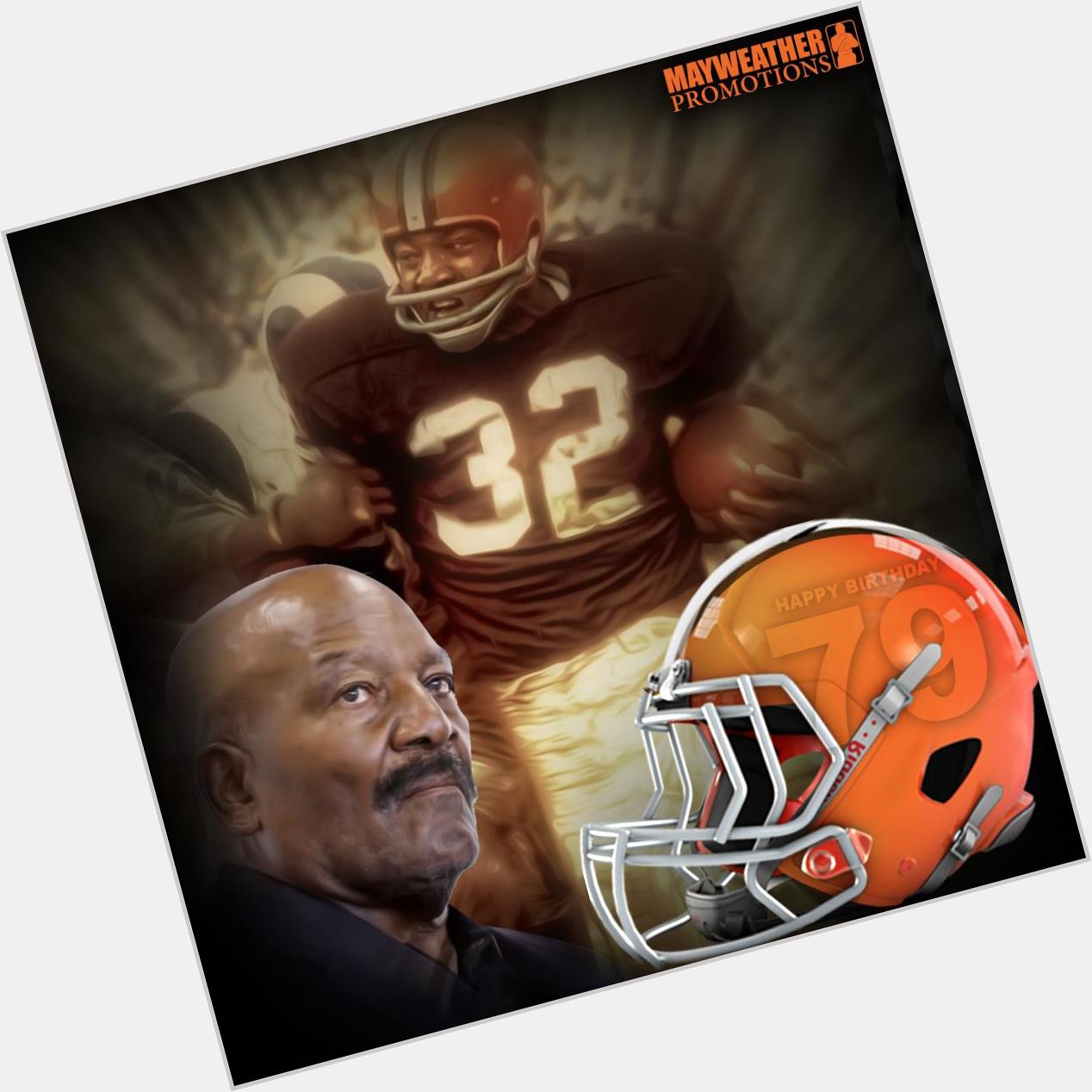\" Happy 79th Birthday to Legend,  it\s also Jim Brown\ bday