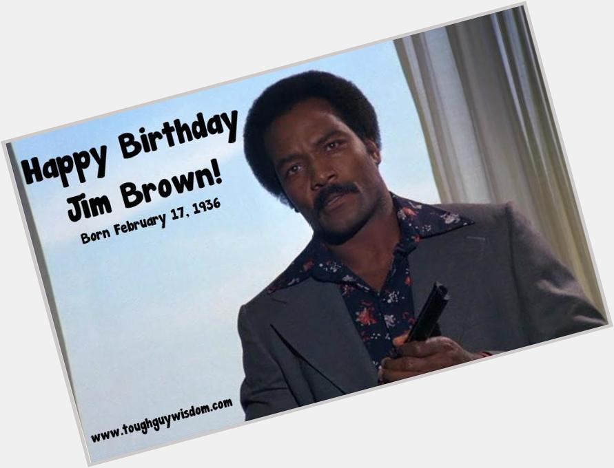 Happy 79th Birthday to Jim Brown! 