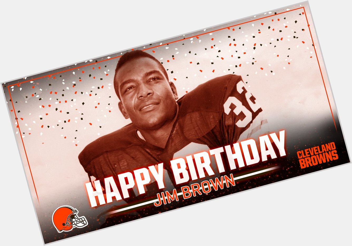 The Greatest of All Time  to wish Jim Brown a Happy Birthday!! 