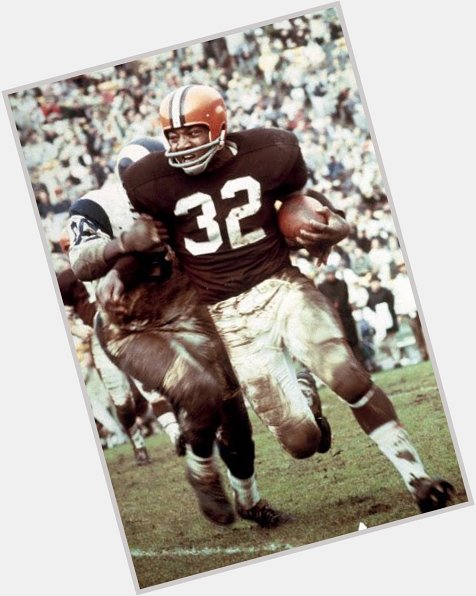 Happy Birthday Jim Brown. Greatest running back of all time 