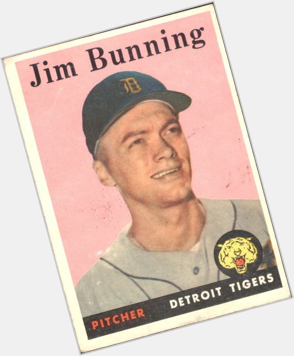 Happy 84th birthday to Hall of Famer Jim Bunning. No-hitter, perfect game and great American. 