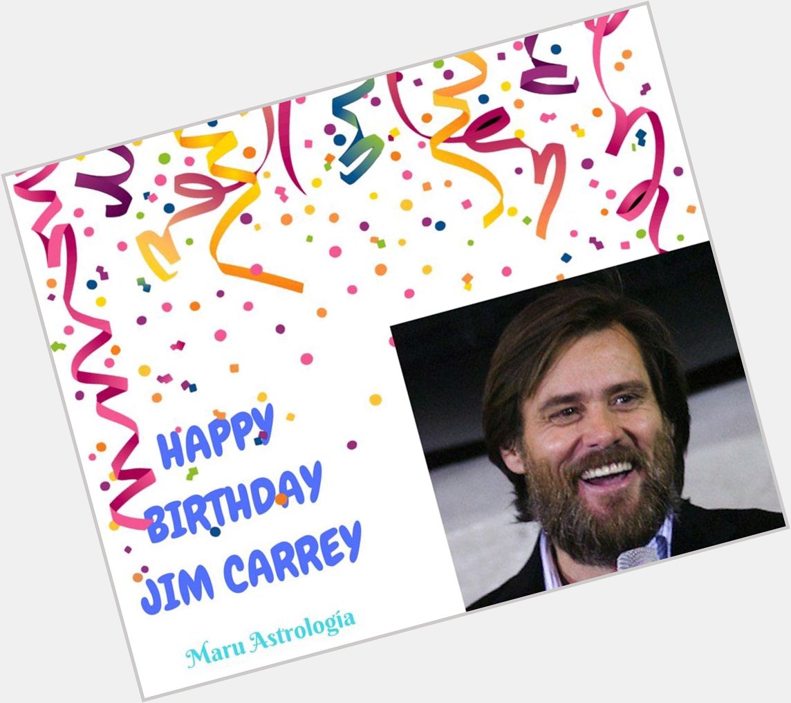 HAPPY BIRTHDAY JIM CARREY!!!!   