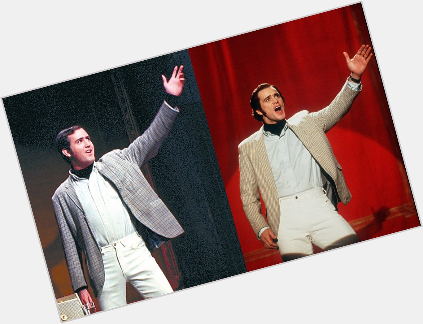 Happy Birthday to both Andy Kaufman and Jim Carrey. 
