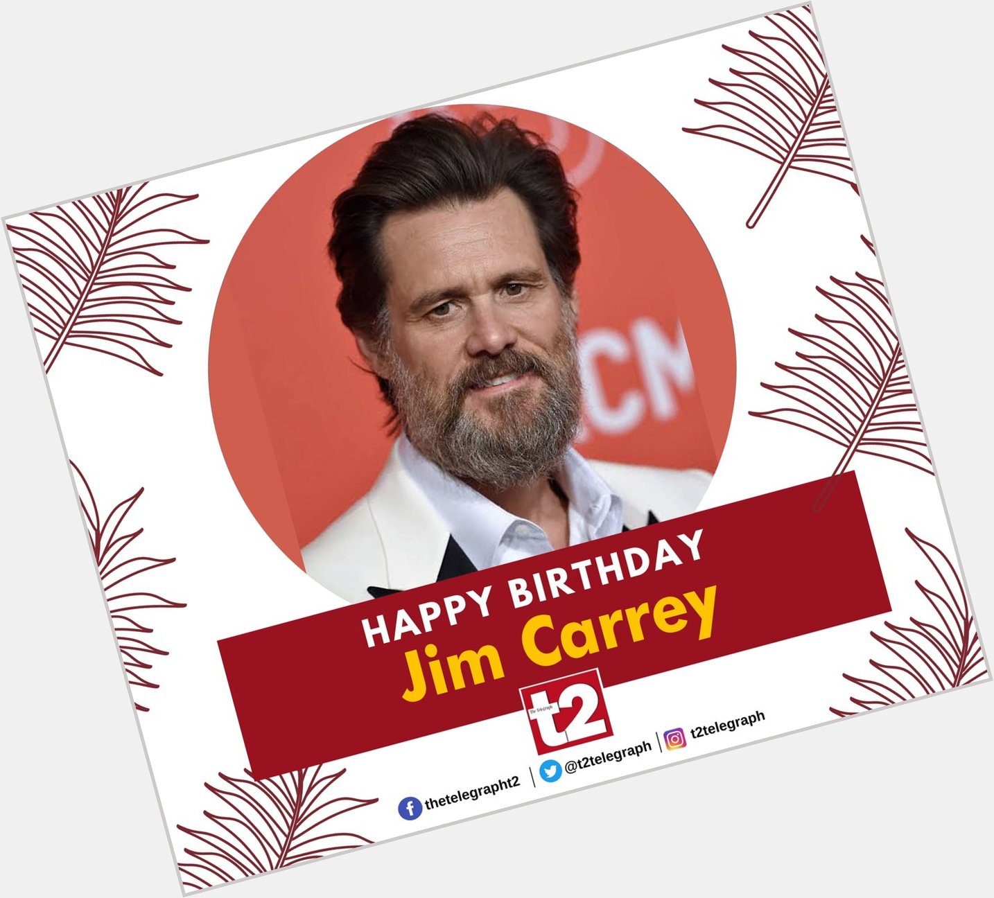 He has the ability to make us laugh with the twitch of an eyebrow. Happy birthday Jim Carrey 