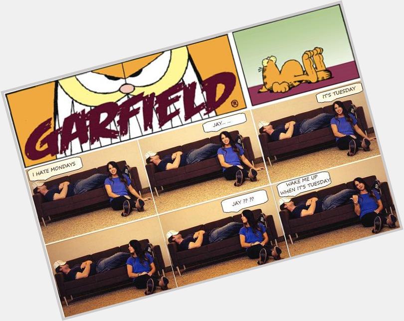 Happy birthday Jim Davis!!  We made you a comic featuring &  