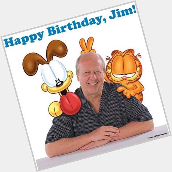 Happy Birthday to Jim Davis, creator of our hero 