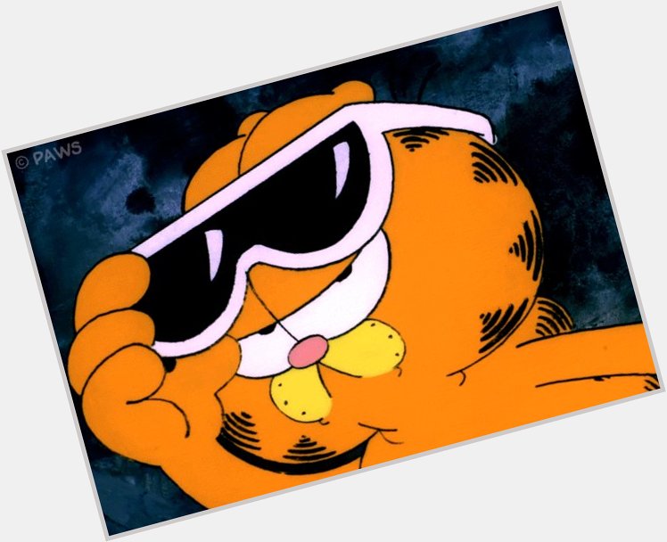  Happy birthday Jim Davis, the creator of Garfield! 