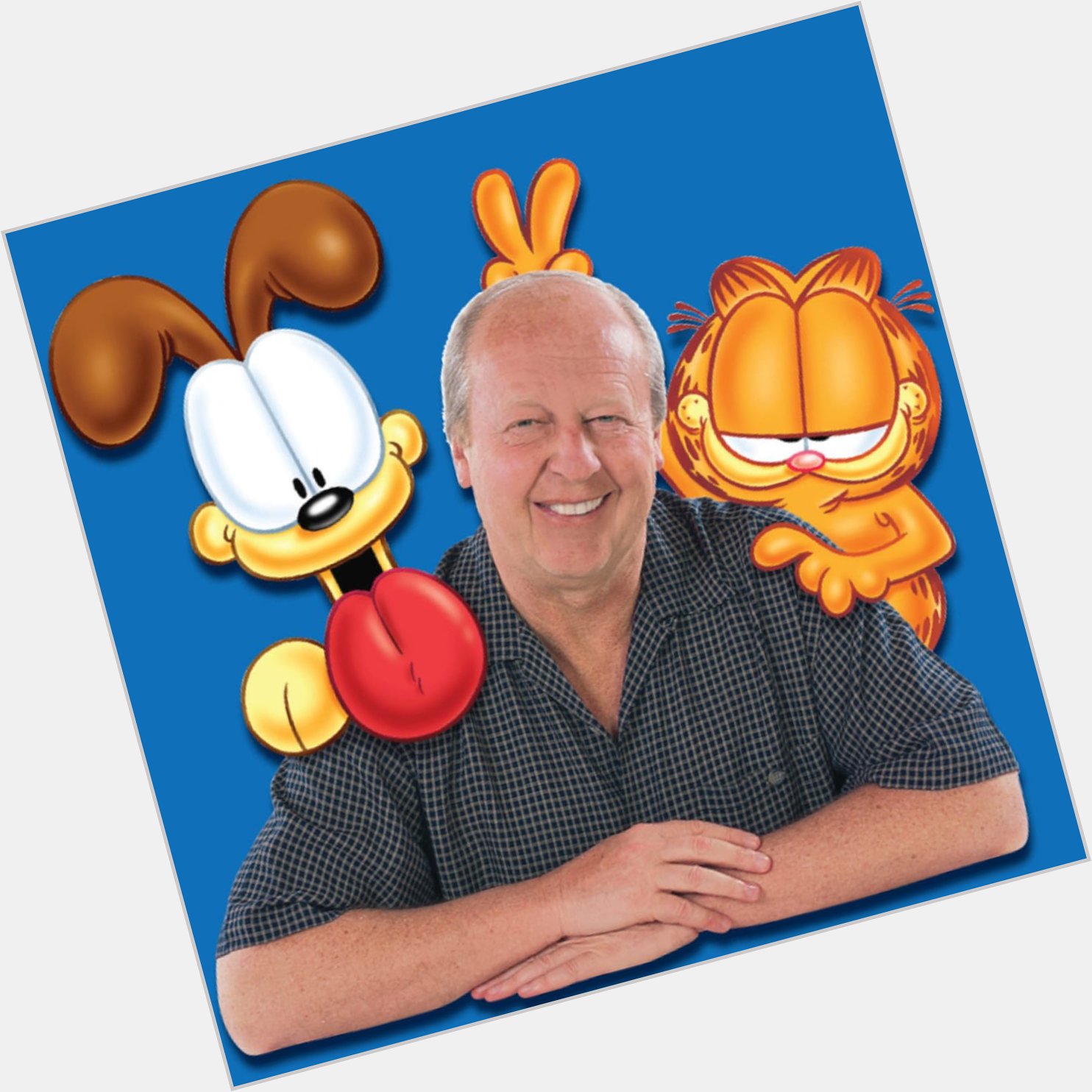 Happy 76th Birthday to Jim Davis! The creator of Garfield. 