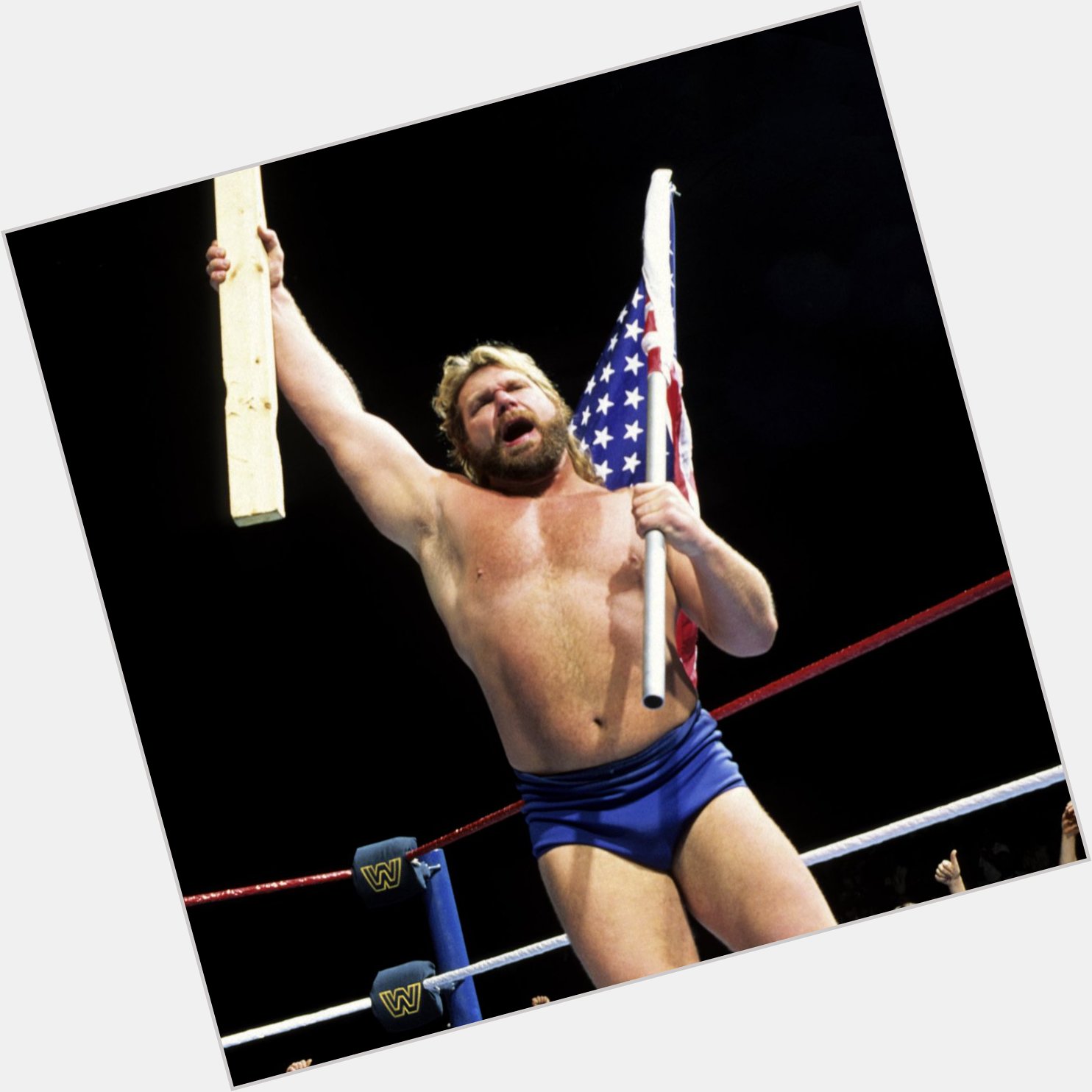 Happy Birthday WWE Super Star Hacksaw Jim Duggan! 
