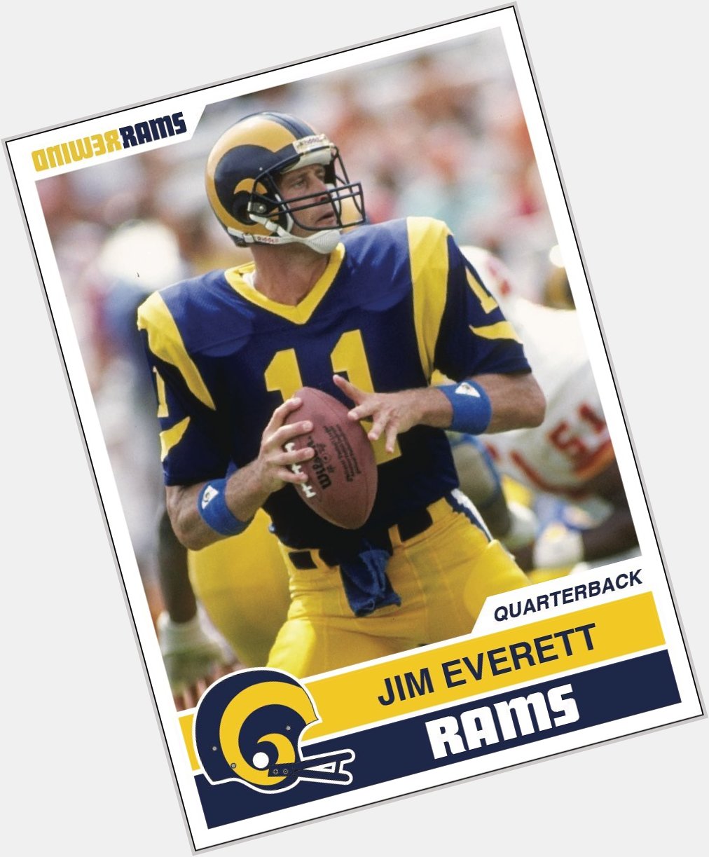 Happy Birthday to STILL the Rams all-time passing leader. 