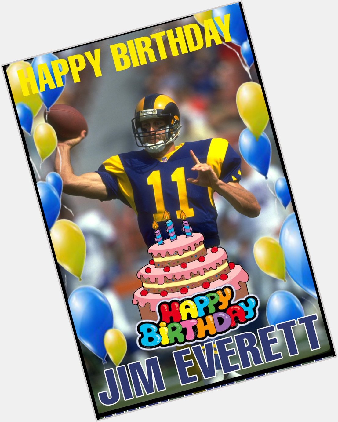  Happy Birthday Mr Everett. 