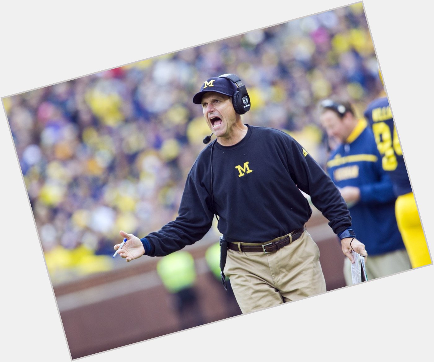 Happy 52nd birthday, Michigan HC Jim Harbaugh. What do you think of him as a coach? 