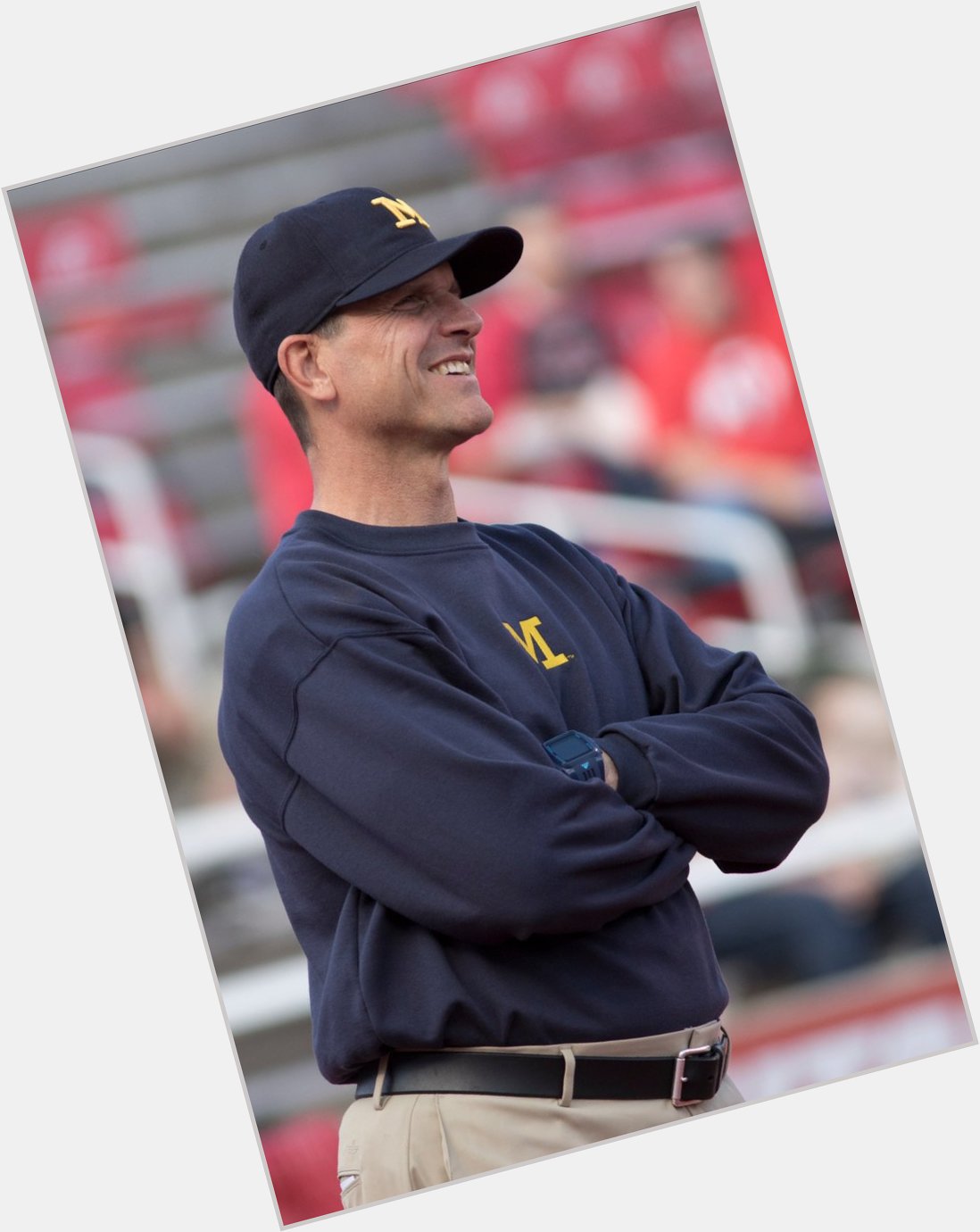 Happy birthday to coach Jim Harbaugh. Have a great day,  