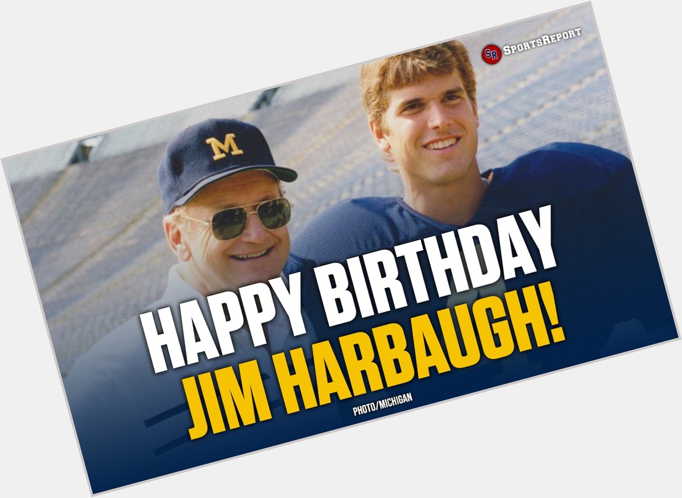  Fans, let\s wish Jim Harbaugh a Happy Birthday! 