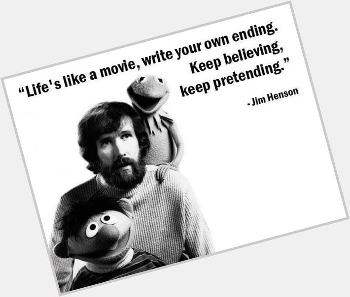 Happy birthday to the Muppet master, Jim Henson! 