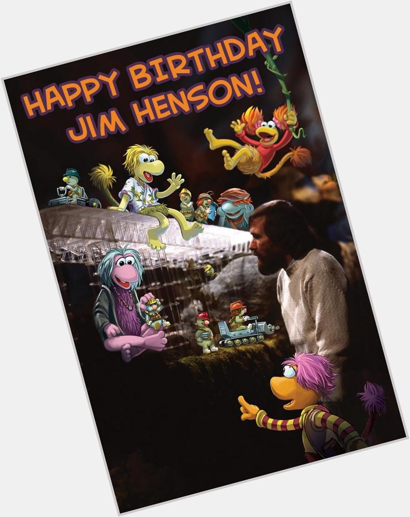 Happy birthday Jim Henson from   