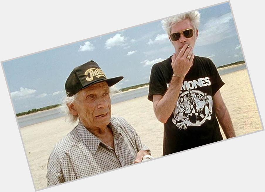 Happy birthday Jim Jarmusch! Pictured here with one of his heroes, writer-director-soldier-journalist Samuel Fuller. 