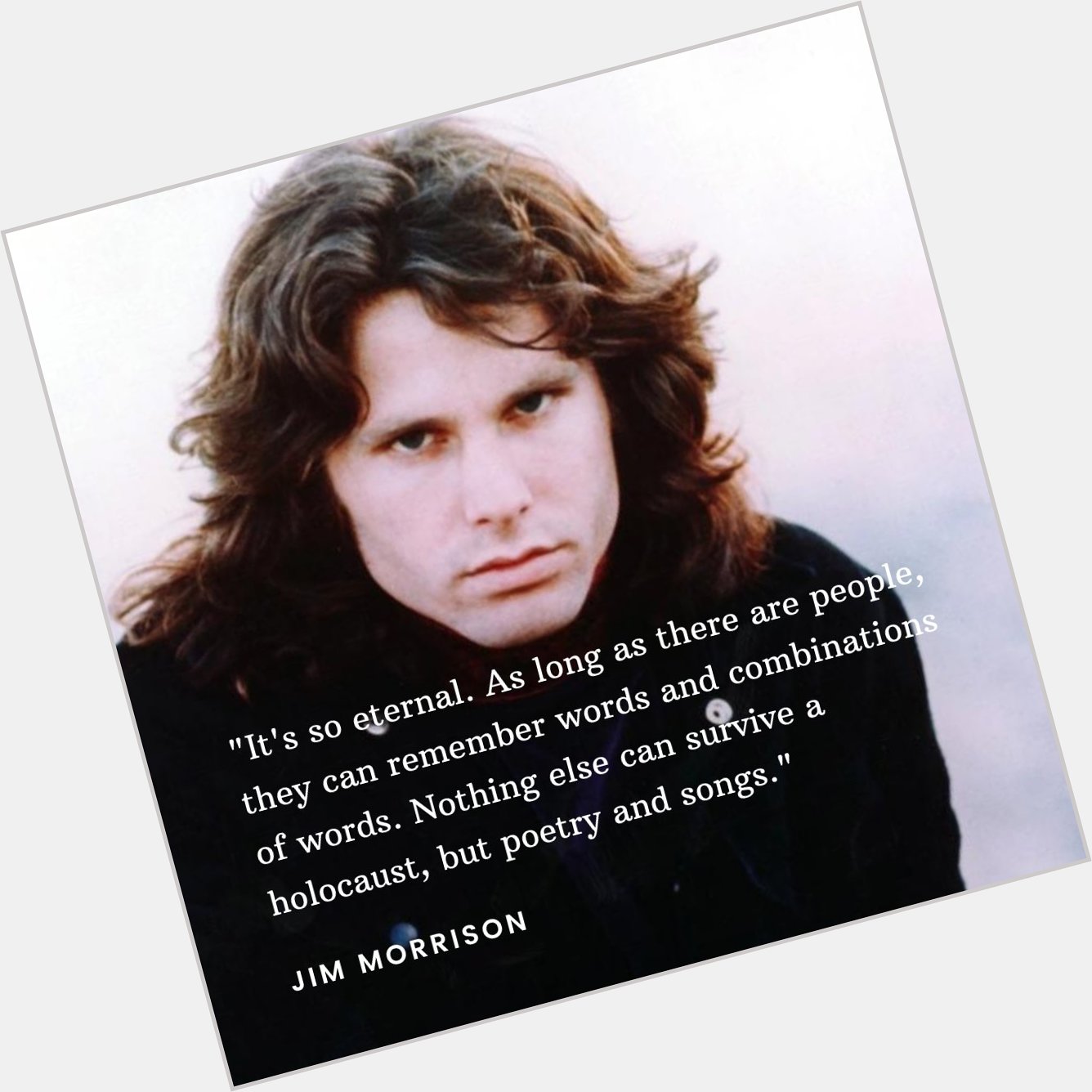 Happy Birthday to the legendary Jim Morrison. 