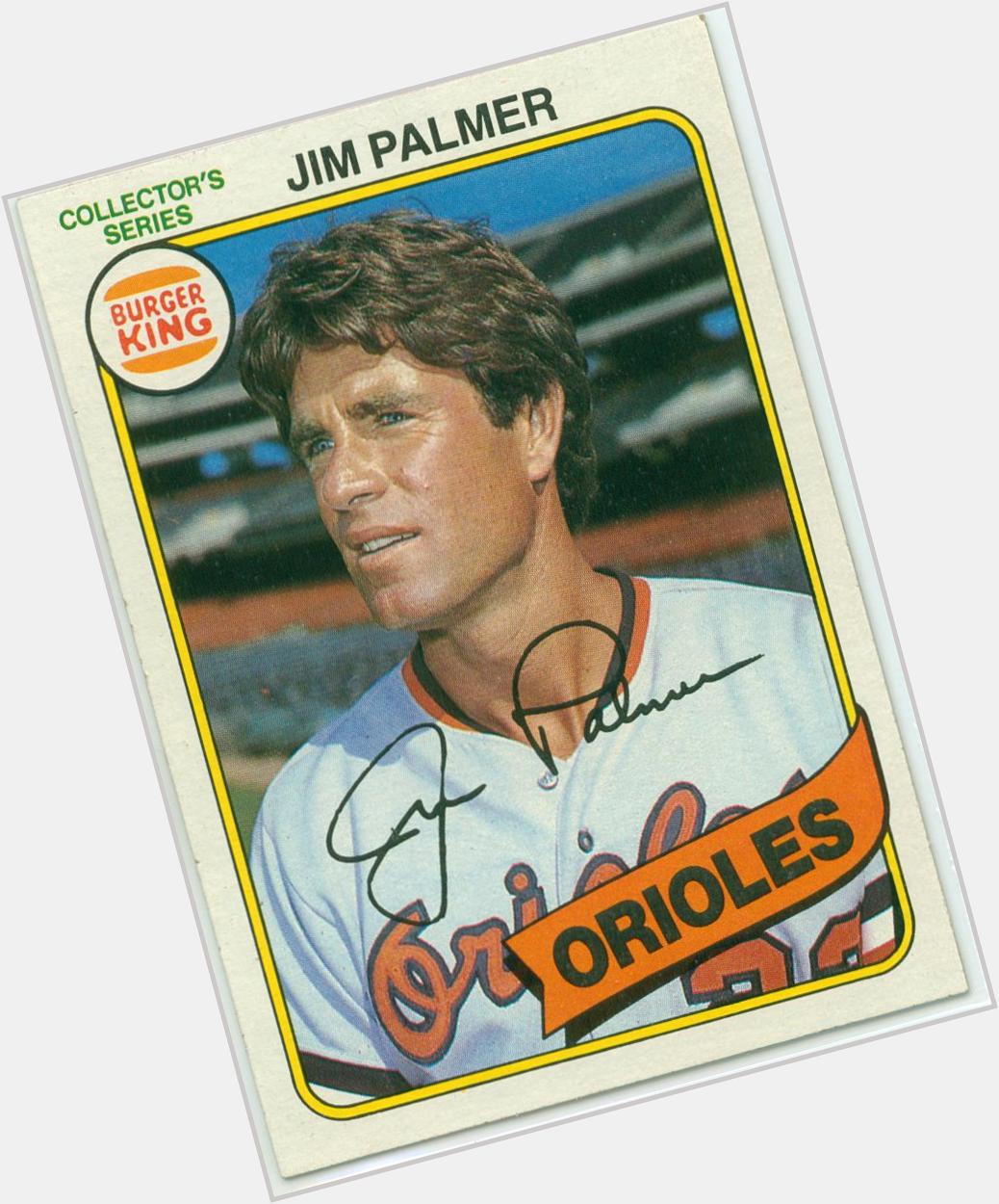 Happy 72nd birthday to former great and hall of fame pitcher, \"Jockey\" Jim Palmer. 