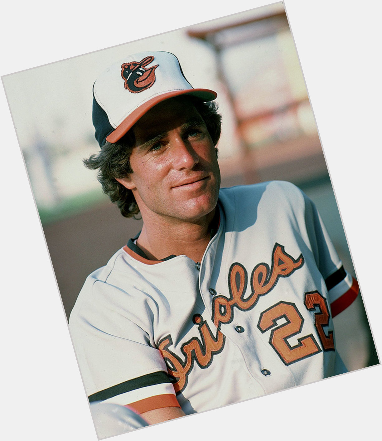 Happy 77th Birthday to Jim Palmer, pictured here with his uniform ON. 1975 