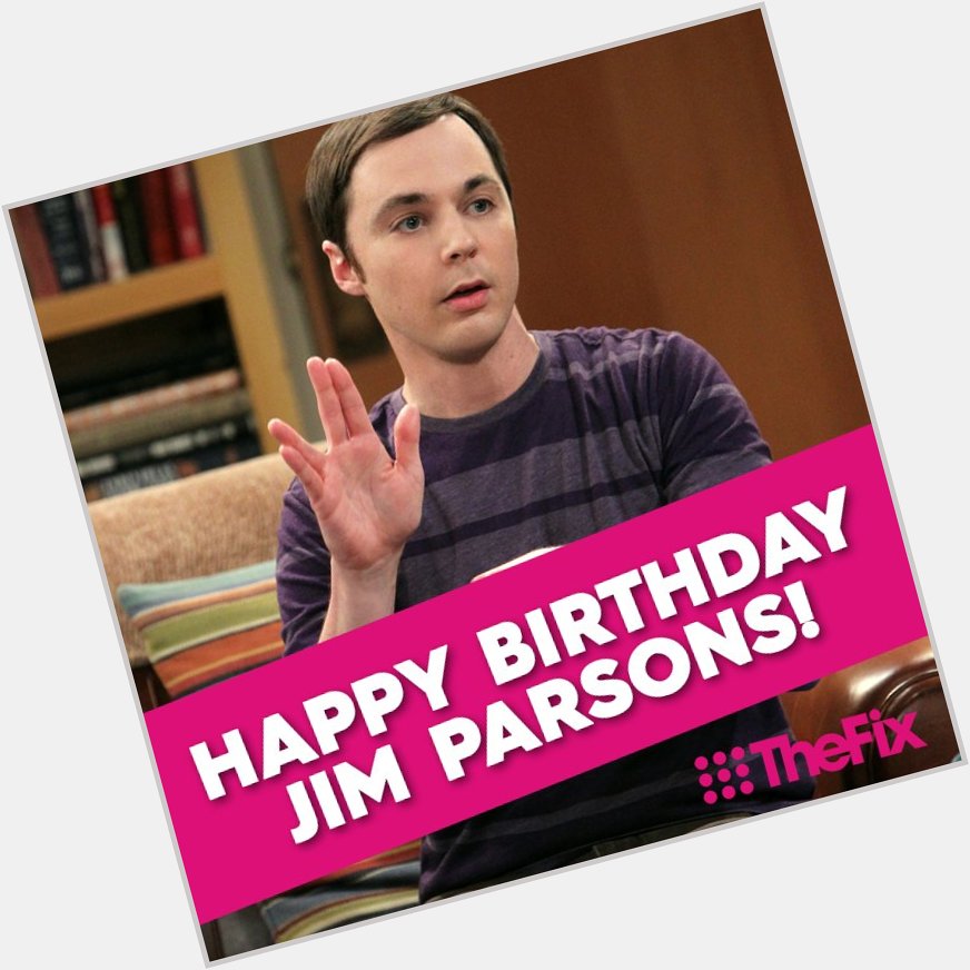 Happy Birthday to Jim Parsons, our favourite nerd!    