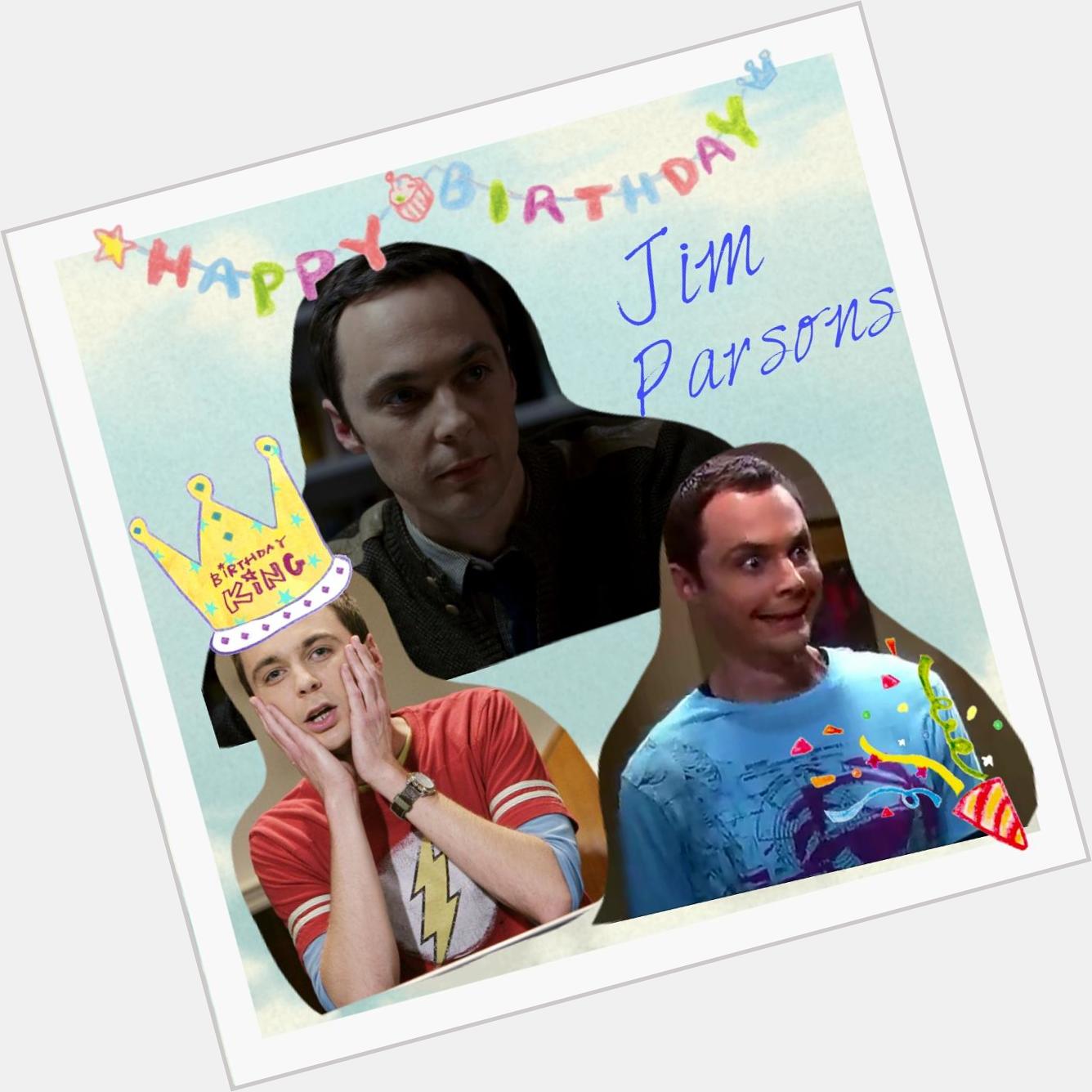 Happy birthday dear Jim Parsons!!!!! 
