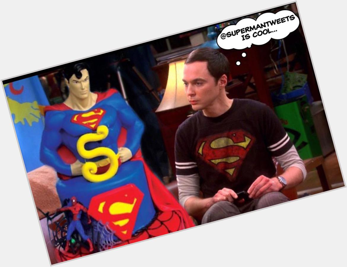 Happy Birthday Jim Parsons!

Enjoy your cake made with Krypton cream and caramel spider frosting... 