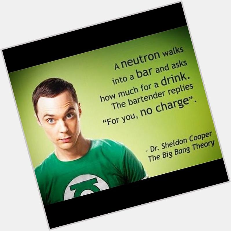 Wishing a happy to Jim Parsons ... see you on this Friday!  
