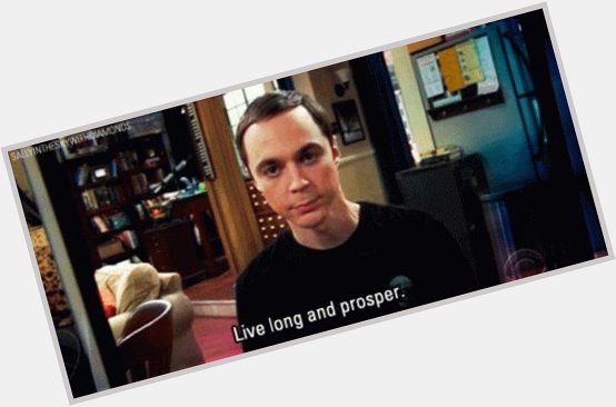 Happy Birthday Jim Parsons a.k.a Sheldon Cooper 