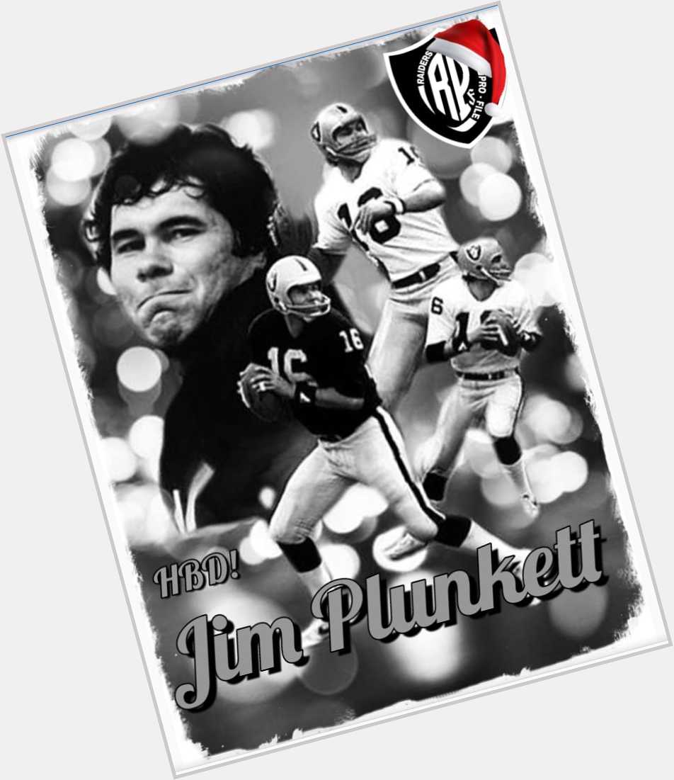 Happy Birthday, Jim Plunkett!  