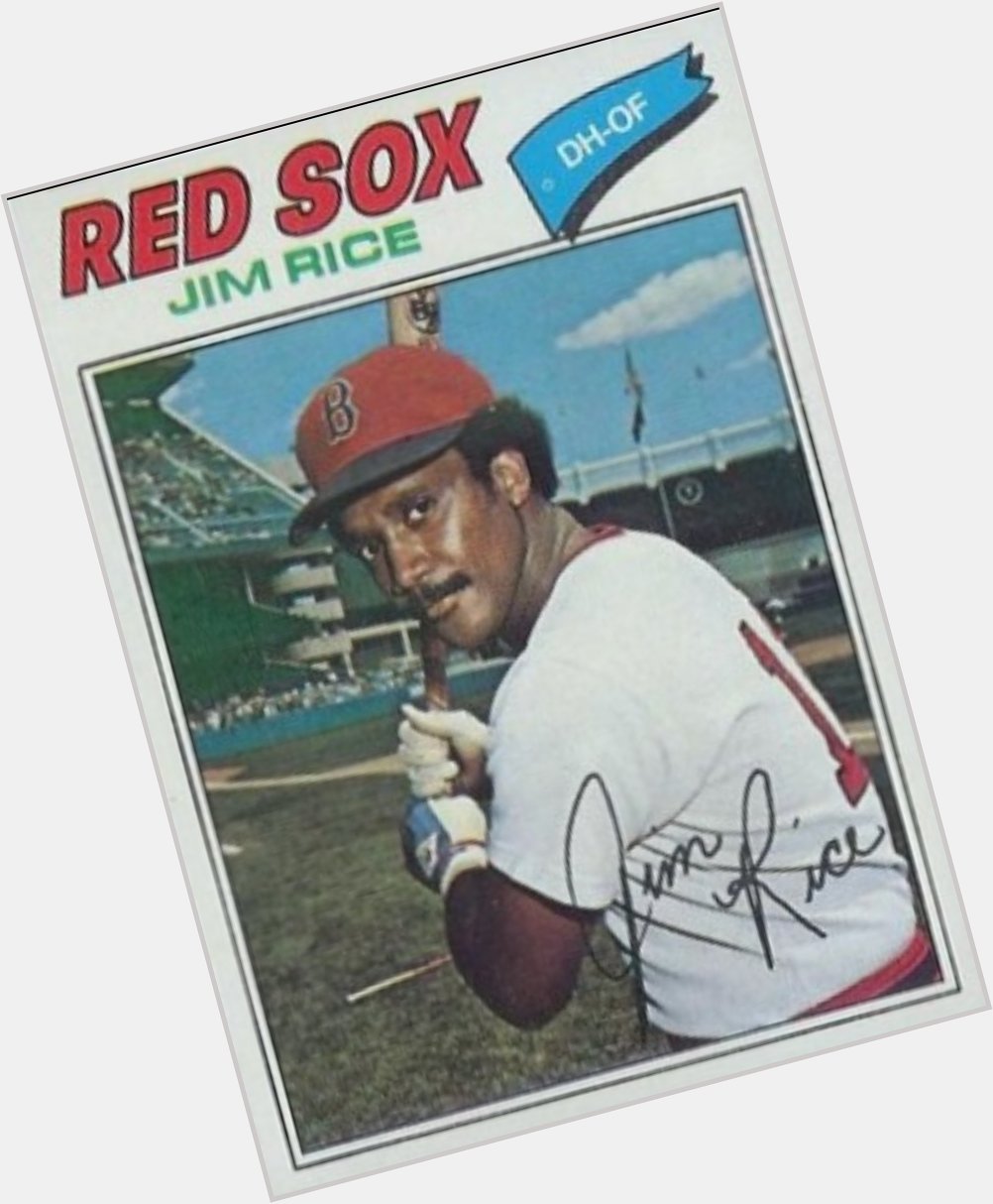 Happy bday to one of my absolute favorite players growing up, Jim Rice.    . Here are my favorite Rice cards. 