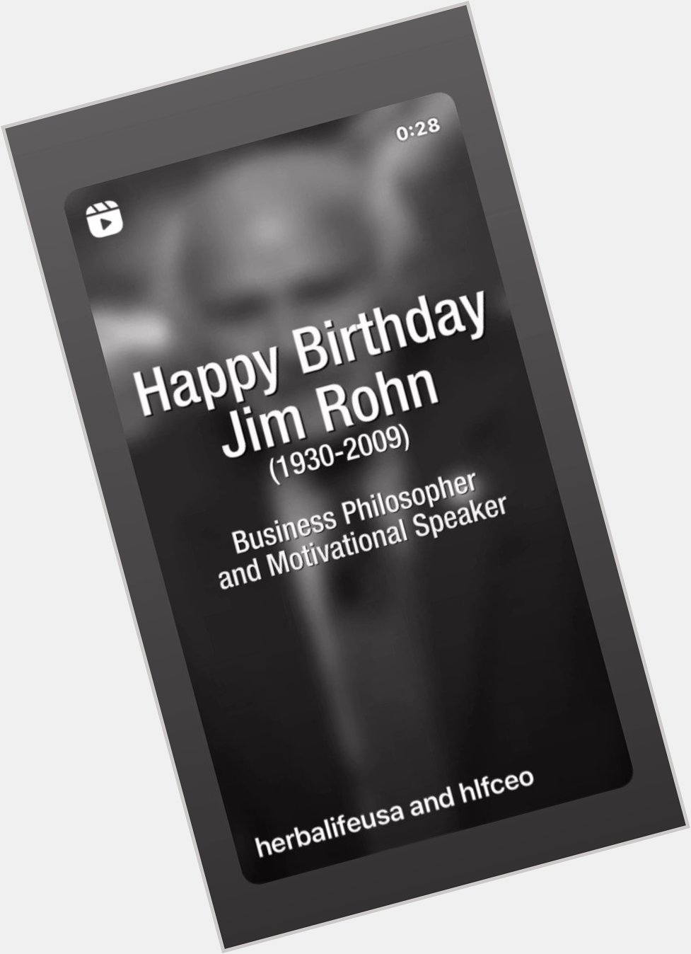 Happy Birthday Jim Rohn 