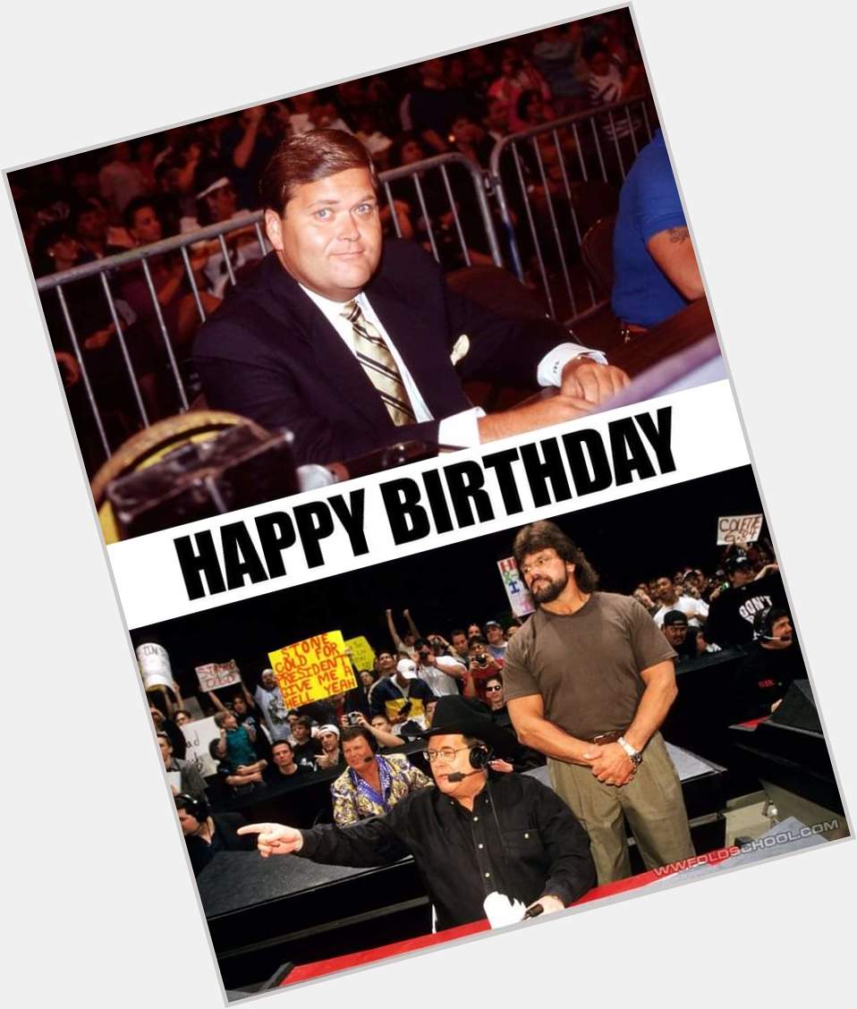 Old School WWF Legend \"Good Ol\ JR\" Jim Ross celebrates his 70th birthday today. HAPPY BIRTHDAY    