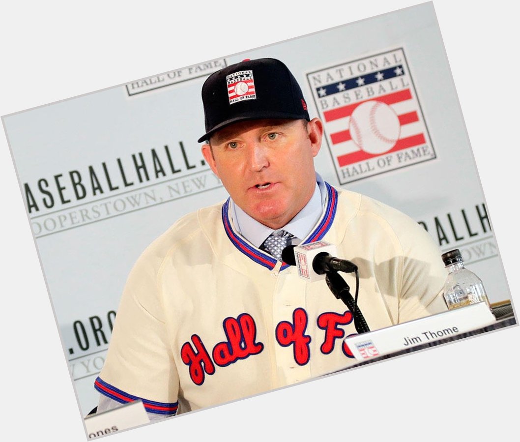 Happy birthday to Hall of Famer and evidently nicest person on the planet Earth, Jim Thome 
